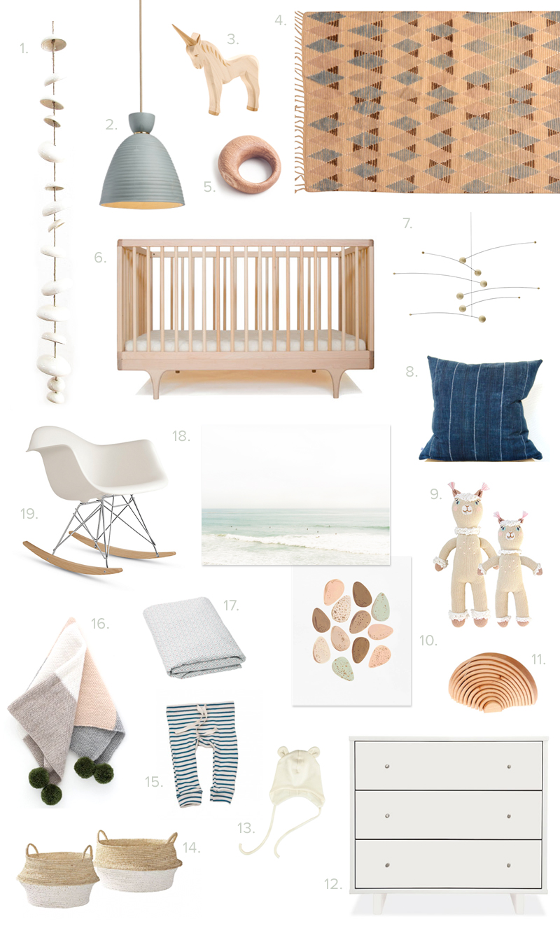 Neutral nursery ideas from 100 Layer Cakelet