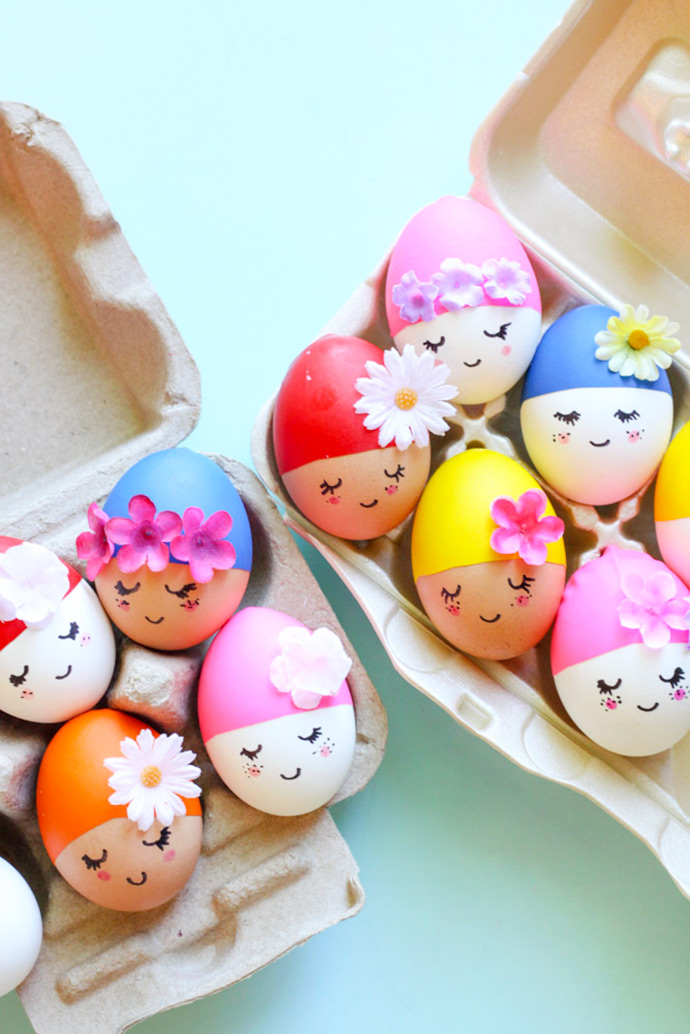 Pool party eggs by Handmade Charlotte